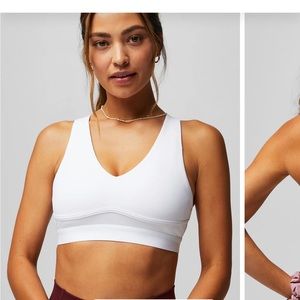 Fabletics all day every day bra white small